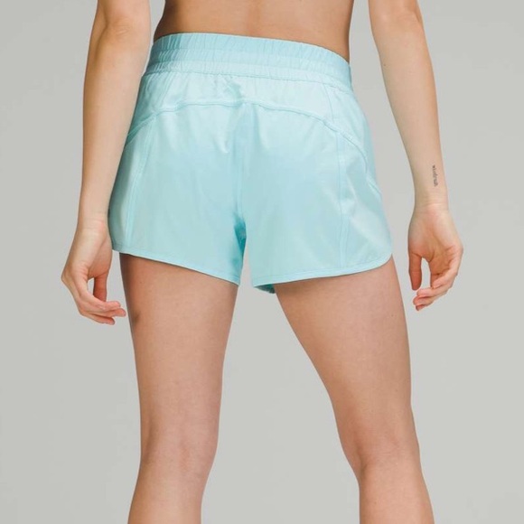 Lululemon Tracker Short 4” in Icing Blue SZ 4 EUC - Picture 3 of 6